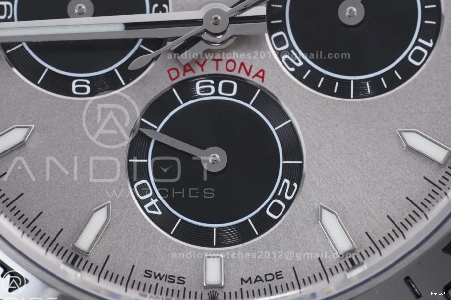 SS Bracelet 904L DD4131 126509 Daytona Gray Edition Best Dial 904L on 1:1 Clean 0429